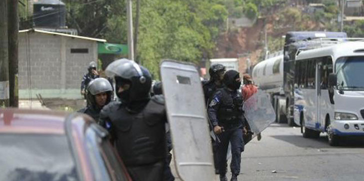 Policias-hondureños