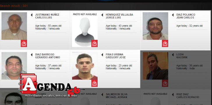 Venezolanos-interpol
