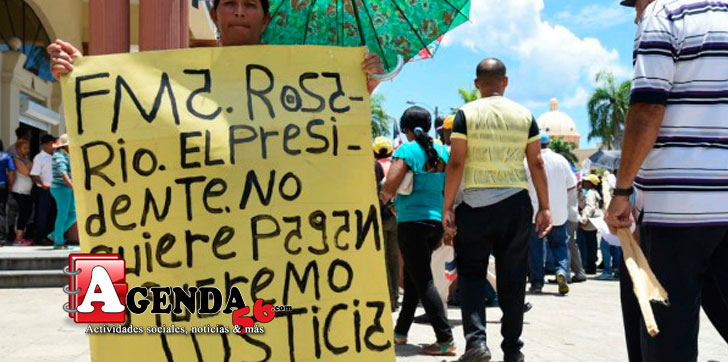 Piquete-contra-Barrick