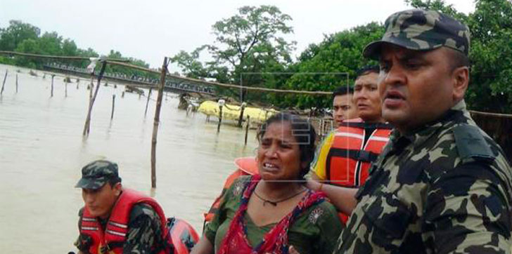 Inundaciones-Nepal