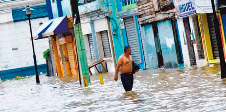 region-norte-lloviendo