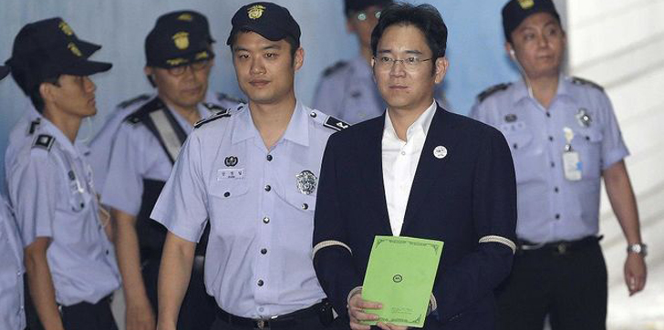 Piden 12 años de cárcel para el heredero de Samsung