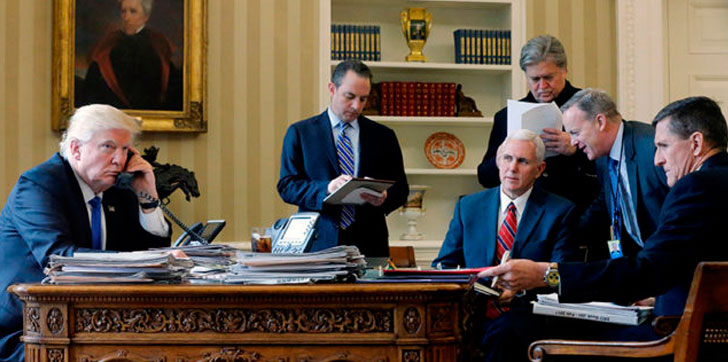 Trump-y-funcionarios