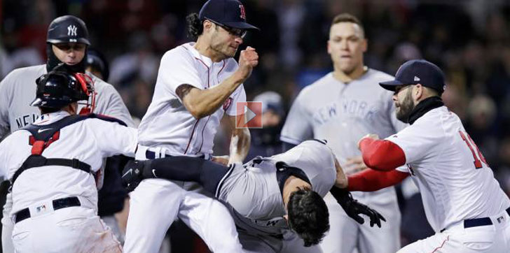 Pelea-Yankees-Boston