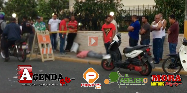 Dos jóvenes mueren y una mujer herida en accidente de tránsito en SFM