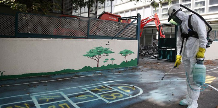 DESCONTAMINAN-ESCUELA