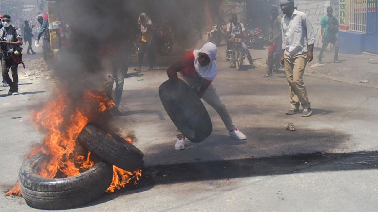 Protestas-Haiti